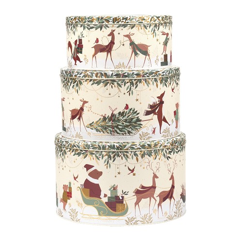 Set 3 Cake Sara Miller Woodland Bears